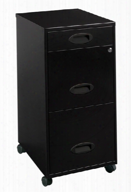 3 Drawer Changeable File Cabinet By Hirsh Industries