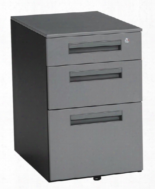 3 Drawer Mobile File Pedestal By Ofm