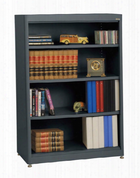 36"w X 18"d X 52"h Radius Edge Bookcase By Sandusky Lee