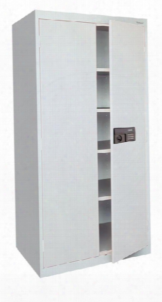 36"w X 18"d X 72"h Storage Cabinet With Electronic Lock By Sandusky Lee