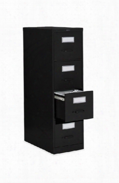 4 Drawer Letter Size Vertical File - 26-1/2"d By Global