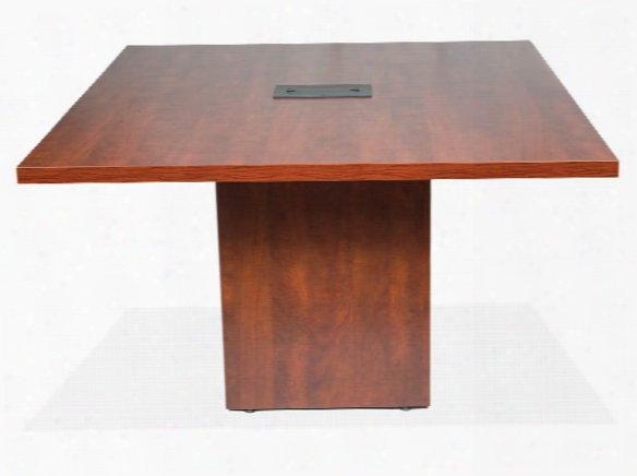 48" Conference Table With Cube Base By Office Source