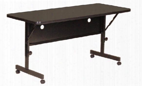 48" X 24" Deluxe Flip Top Table By Correll