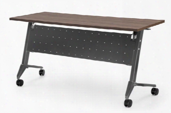 48" X 24" Flip Top Training Table By Office Source