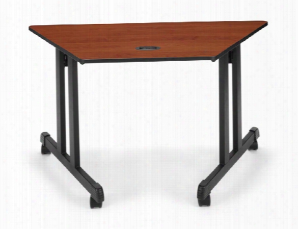 48" X 24" Trapezoid Training Table By Of