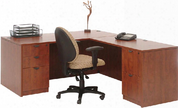 66" X 77" L Shaped Desk By Marquis