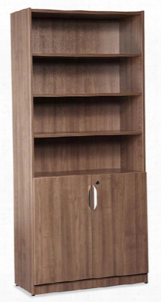 71" High Bookcase With Doors By Office Source