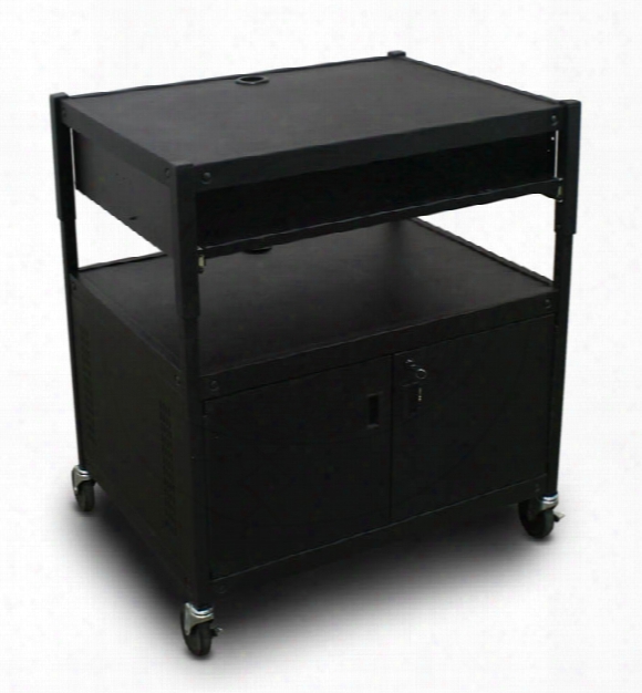 Adjustable Cart With 1 Pull-out Front-shelf, Cabinet By Marvel