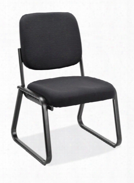 Armless Sled Base Guest Chair By Office Source