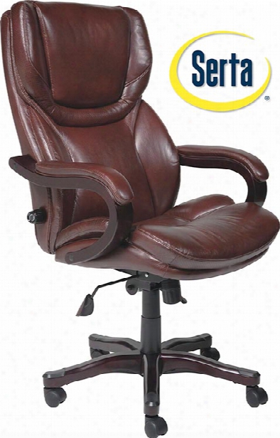 Big And Tall Executive Leather Chair By Serta Seating