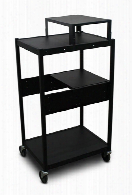 Cart With 1 Pull-out Side-shelf And Expansion Shelf By Marvel