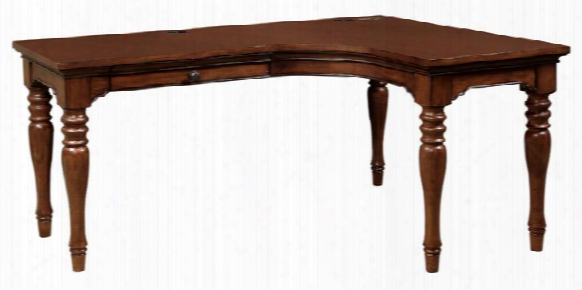 Charlestown Curved L Shaped Desk By Aspen Home