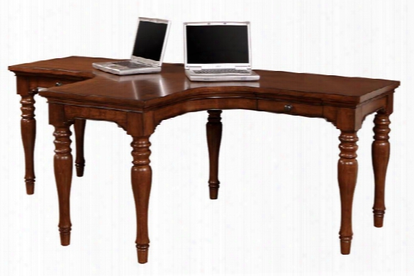 Charlestown Dual T Desk By Aspen Home