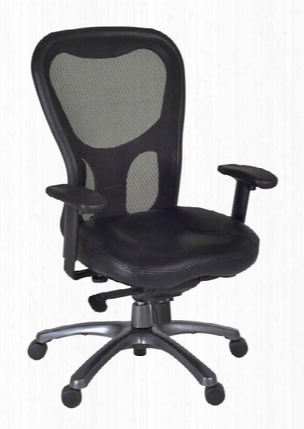 Citi Executive Leather And Mesh Swivel Chair By Regency Furniture