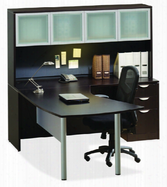 Corner Desk With Hutch By Office Source