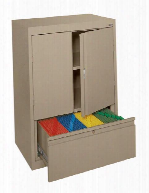 Counter Height Storage Cabinet With File Drawer In Proportion To Sandusky Lee