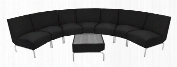 Curved Modular Lounge Configuration By Ofm