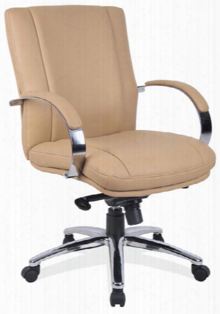 Executive Mid Back Chair With Chrome Frame By Office Source