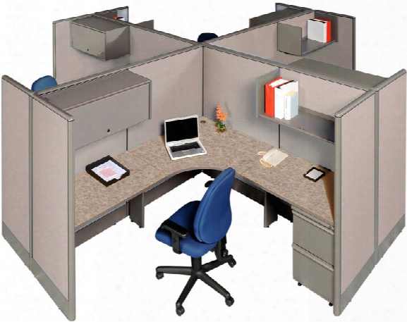 Four Person Workstation By Marvel