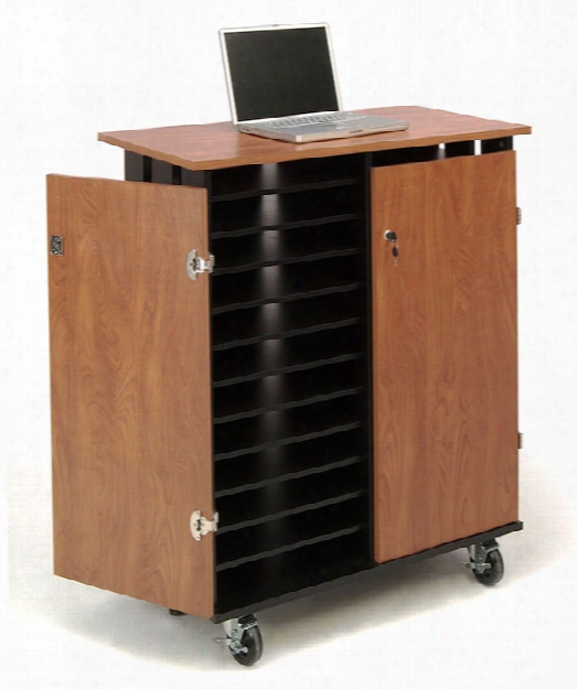 Laptop Charging And Storage Cart By Oklahoma Sound