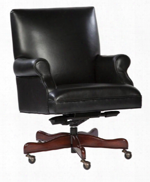 Leather Executive Tilt Swivel Chair By Hekman Furniture