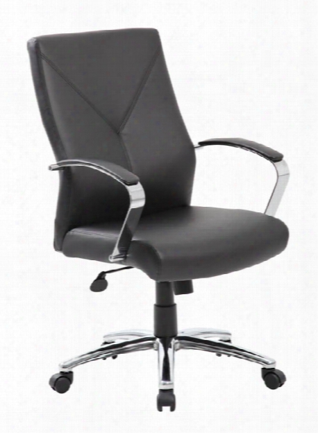 Leather Plus Executive Chair By Boss Office Chairs