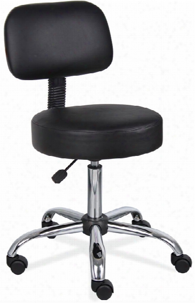 Medical Stool With Back By Office Source