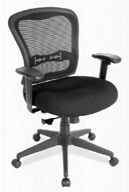 Mesh Back Chair With Fabric Seat By Office Source