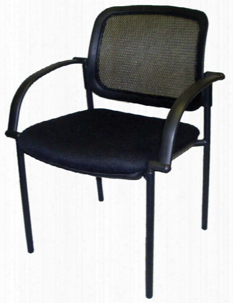 Mesh Back Guest Side Chair By Marquis