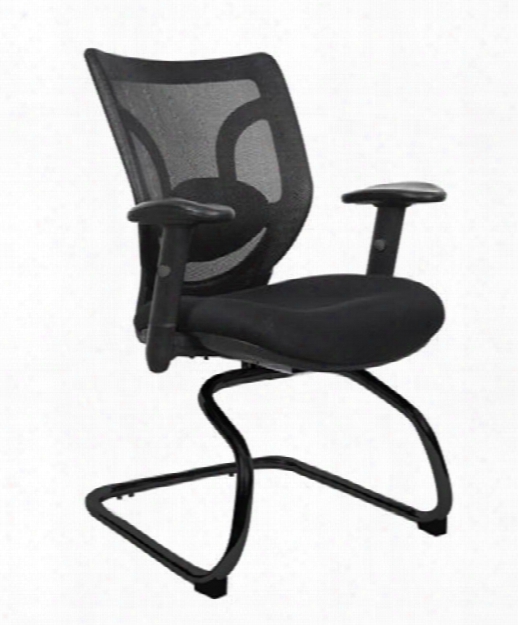 Mesh Back Side Chair By Marquis