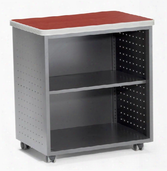 Mobile Utility Table With Shelf By Ofm