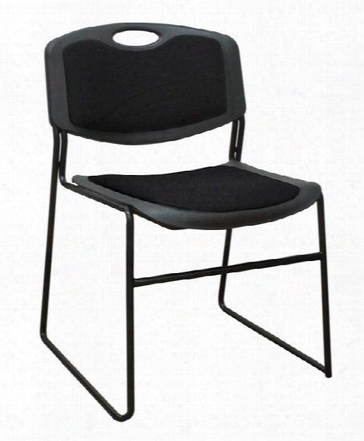 Polypropylene Stack Chair With Padded Seat And Back By Regency Furniture