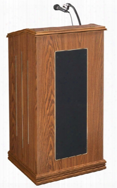 Prestige Full Size Floor Lectern By Oklahoma Sound