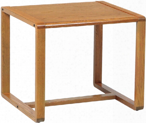 Sled Base End Table By Lesro