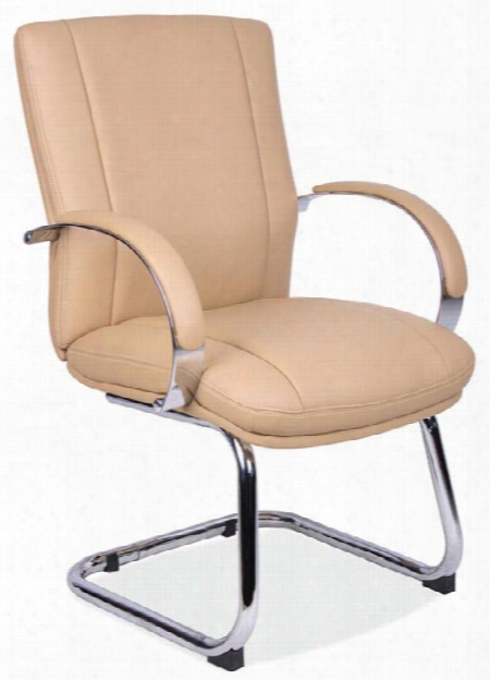 Sled Base Guest Chair With Chrome Frame By Office Source