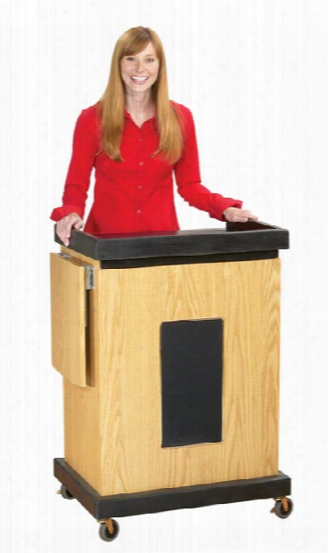 Smart Cart Lectern With Sound By Oklahoma Sound