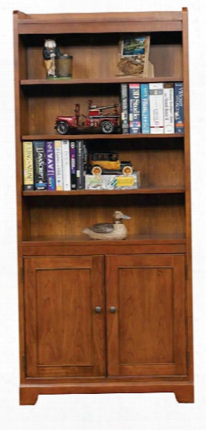 Solutions 72"h Bookcase With Doors By Wilshire Furniture