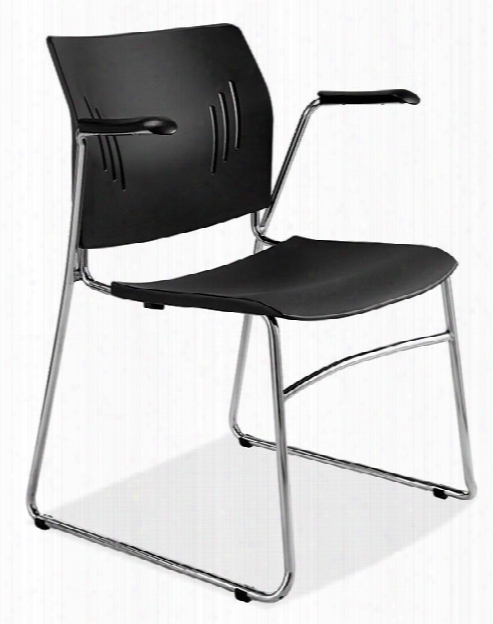 Stackable Side Chair With Arms By Office Source