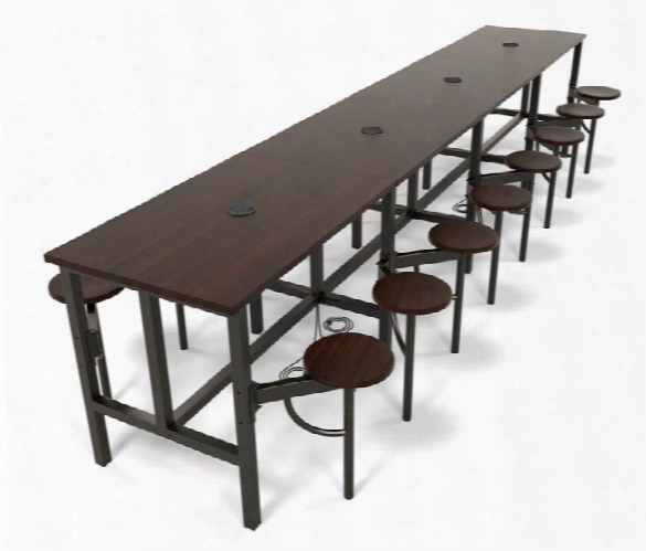 Standing Height Sixteen Seat Table By Ofm