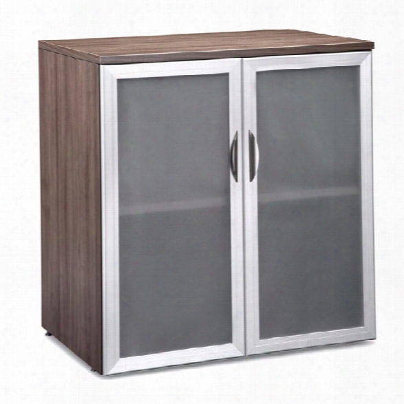 Storage Cabinet With Glass Doors By Office Source