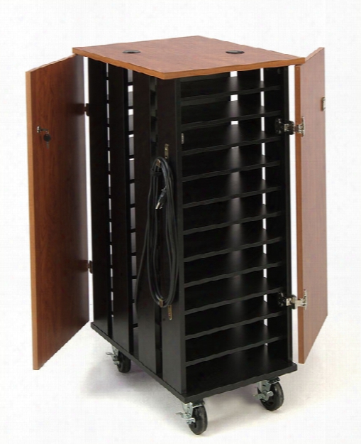 Tablet Charging And Storage Cart By Oklahoma Sound