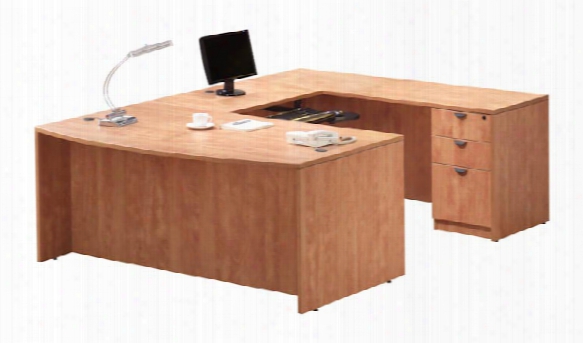 U Shaped Desk With 2pedestals By Office Source