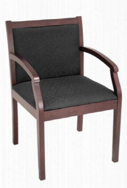 Wood Guest Chair With Arms By Marquis