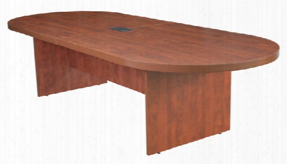 120" Racetrack Conference Table With Power Data Grommet By Regency Furniture