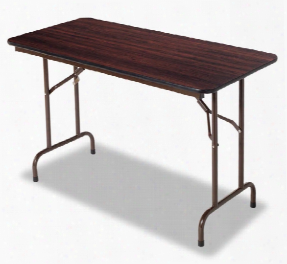 48"w X 24"d X 29"h Wood Folding Table By Alera