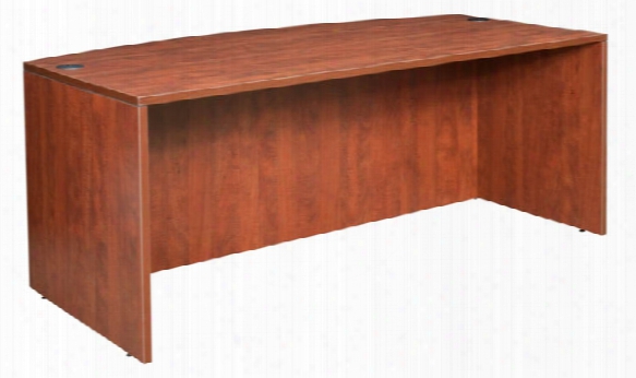 71" Bowfront Desk Shell By Regency Furniture