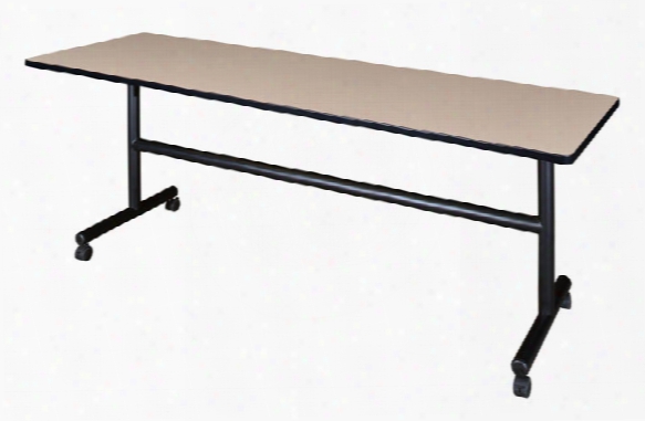 84" Flip Top Mobile Training Table By Regency Furniture