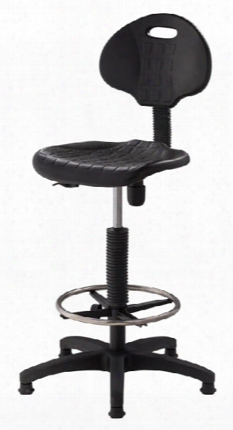 Adjustable Height Stool By National Public Seating