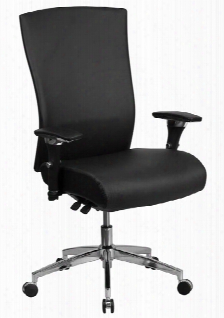 Big & Tall High-back, Executive Leather Chair By Innovations Office Furniture