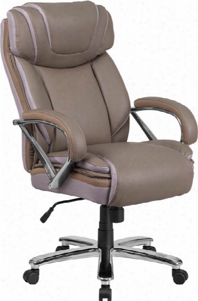 Big & Tall Leather Executive Swivel Chair By Innovations Office Furniture